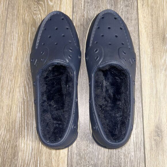 Sperry Float Cozy Slip On Women’s US Size 8 Fuzzy Blue Rubber Shoes STS87088 - Picture 8 of 12